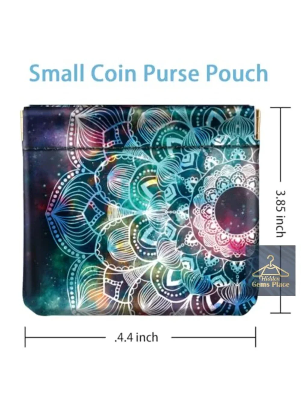 Squeeze Coin Purse Pouch Small Makeup Bag with Card Holder Lipstick Organizer